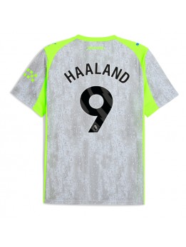 Billige Manchester City Erling Haaland #9 Tredjedrakt 2025-26 Kortermet